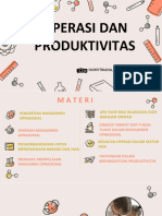 MENINGKATKAN PRODUKTIVITAS