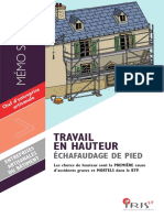 Travail en Hauteur: Échafaudage de Pied