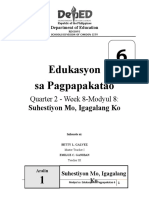 Edukasyon Sa Pagpapakatao: Quarter 2 - Week 8-Modyul 8