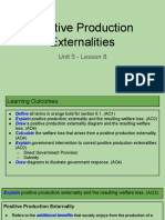 unit 5 - lesson 8 - positive production externalities