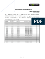 Certificado de Remuneraciones AFPModelo