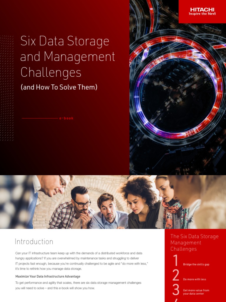 Six Data Storage Management Challenges Ebook | PDF | Automation ...
