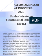 Integrasi Sosial Masyarakat Indonesia