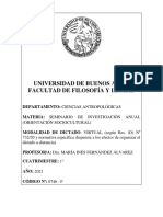 0746 f - Seminario de Investigación Anual (Orientación Sociocultural) - Fernández Álvarez