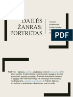 Dailes Zanras Portretas