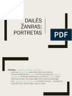 Dailes Zanras Portretas