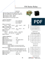 956 Series Automotive Relay Specifications