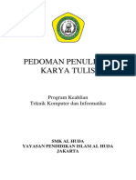 Pedoman Penulisan Karya Tulis