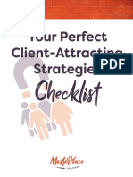 Your Perfect Client-Attracting Strategies: Checklist