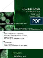 Kuliah Analisis Hayati 1-2021