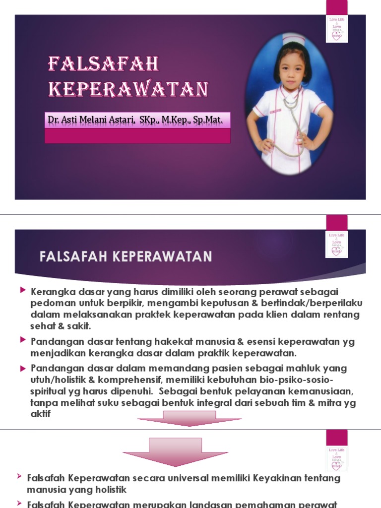 Falsafah Keperawatan (Autosaved) | PDF | Pengembangan Diri | Kesehatan ...