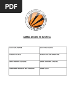 Mittal School of Business: Course Code: MGN358 Course Title: E Business