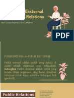 Materi Ke-4 (Internal Dan Eksternal Dalam Public Relations) - Dikonversi