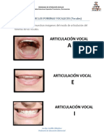 Articulacion de Vocales