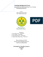 4 - MAKALAH - Indikator Pembangunan Ekonomi Dan Peranan Unsur-Unsur Terhadap Pembangunan Ekonomi