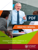 Lectura Obligatoria - ESTRATEGIAS EDUCATIVAS Y DIDACTICAS