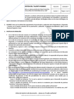 p23.gth Procedimiento para La Vinculacion de Practicantes Judicantes y Auxiliares Ad-Honorem en El Icbf v1