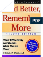 LearningExpress Read Better Remember More - 253p