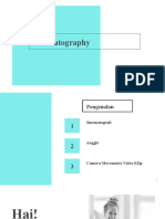 Rangkuman Modul Cinematography - Verdianto Karnadi Wibowo - XII IPA 3