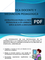 Practica Docente y Mediacion Pedagogica