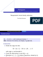 Histogram: Nonparametric Kernel Density Estimation