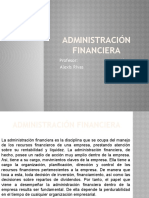 Administración Financiera