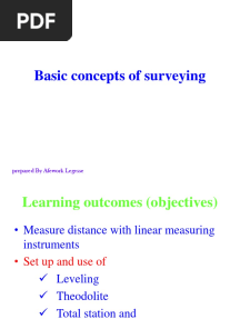 Basic Surveying Final