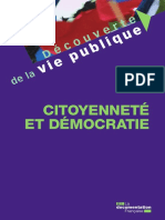 Christian Le Bart - Citoyenneté et démocratie (2016, La Documentation française)
