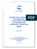 Rapport Sur Le Processus D Elaboration Et de Verification de L Information Financiere Et Comptable 2016