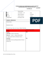 FORMAT PENGKAJIAN KEPERAWATAN GAWAT DARURAT (Andalas University)