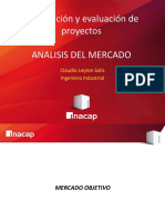 Clase Nº5 Preparacion y Evaluacion de Proyectos ANALISIS DE MERCADO