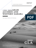 "The Abraham Accords and Western Sahara