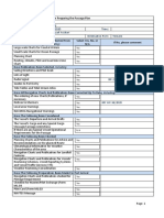 Form M1.01 Checklist for Preparing the Passage Plan