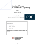 International Aspects of The History of Earthquake Engineering
