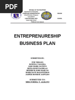 BUSINESS PLAN (2)
