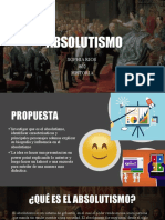 Absolutism o