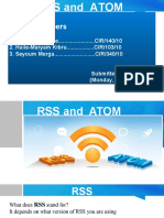 Rss and Atom