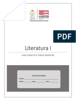 Guía Didáctica Del Estudiante Literatura I