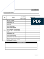 Lista de Verificacion e Infraestructura A