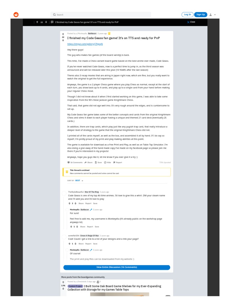Code Geass Chess Variant Game Released | PDF | Leisure