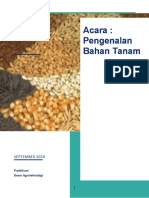 Acara Pengenalan Bahan Tanam