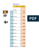 MEI CRAFT - Price List OK