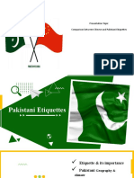 Comparison Between Pakistani Vs Chinese Etiquettes