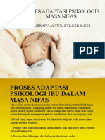 Proses Adaptasi Psikologis Nifas