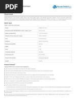 C9200L-48T-4G-E Datasheet: Quick Spec