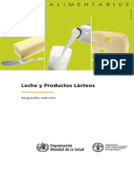 Codex Alimentario - Productos Lacteos