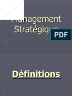 Cours de Management Stratégique