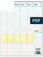 Planing Semanal