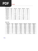 Text Height Charts for Scaled Drawings | PDF
