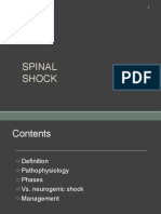 Spinal Shock.